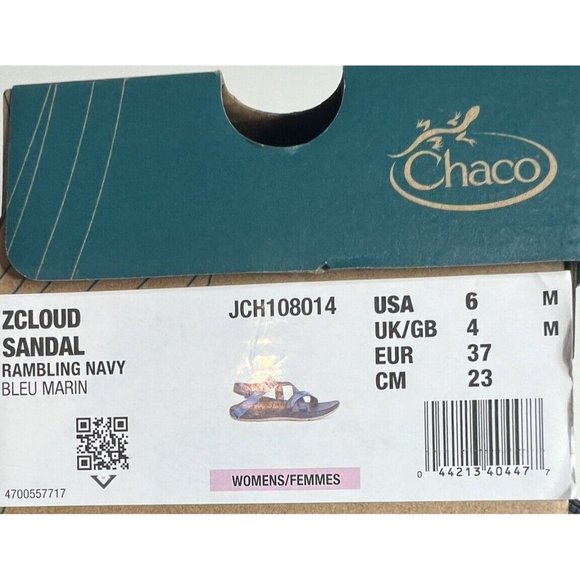 Chaco ZCloud Sandal Women's - Vibrant & Supportive - Size _ 6M - New - Picture 11 of 12